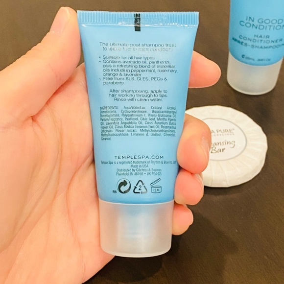 Temple Spa travel size bundle - Picture 3 of 4